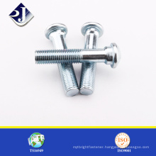 hardware China supplier mild steel zinc plated guardrail bolt